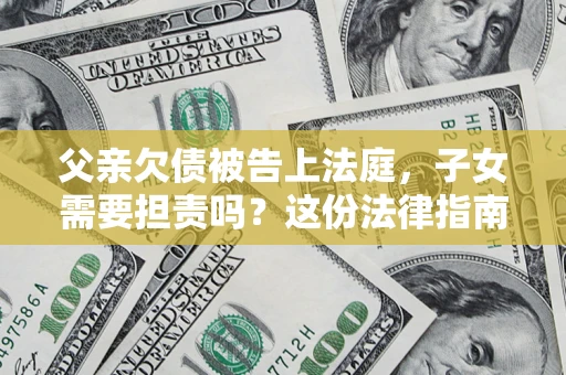 武汉父亲欠债被告上法庭，子女需要担责吗？这份法律指南必须看完