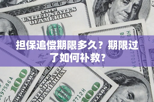 武汉担保追偿期限多久？期限过了如何补救？