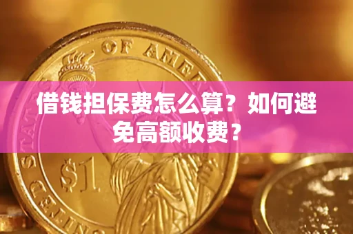 武汉借钱担保费怎么算？如何避免高额收费？