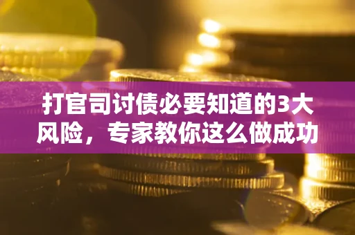 武汉打官司讨债必要知道的3大风险，专家教你这么做成功率飙升